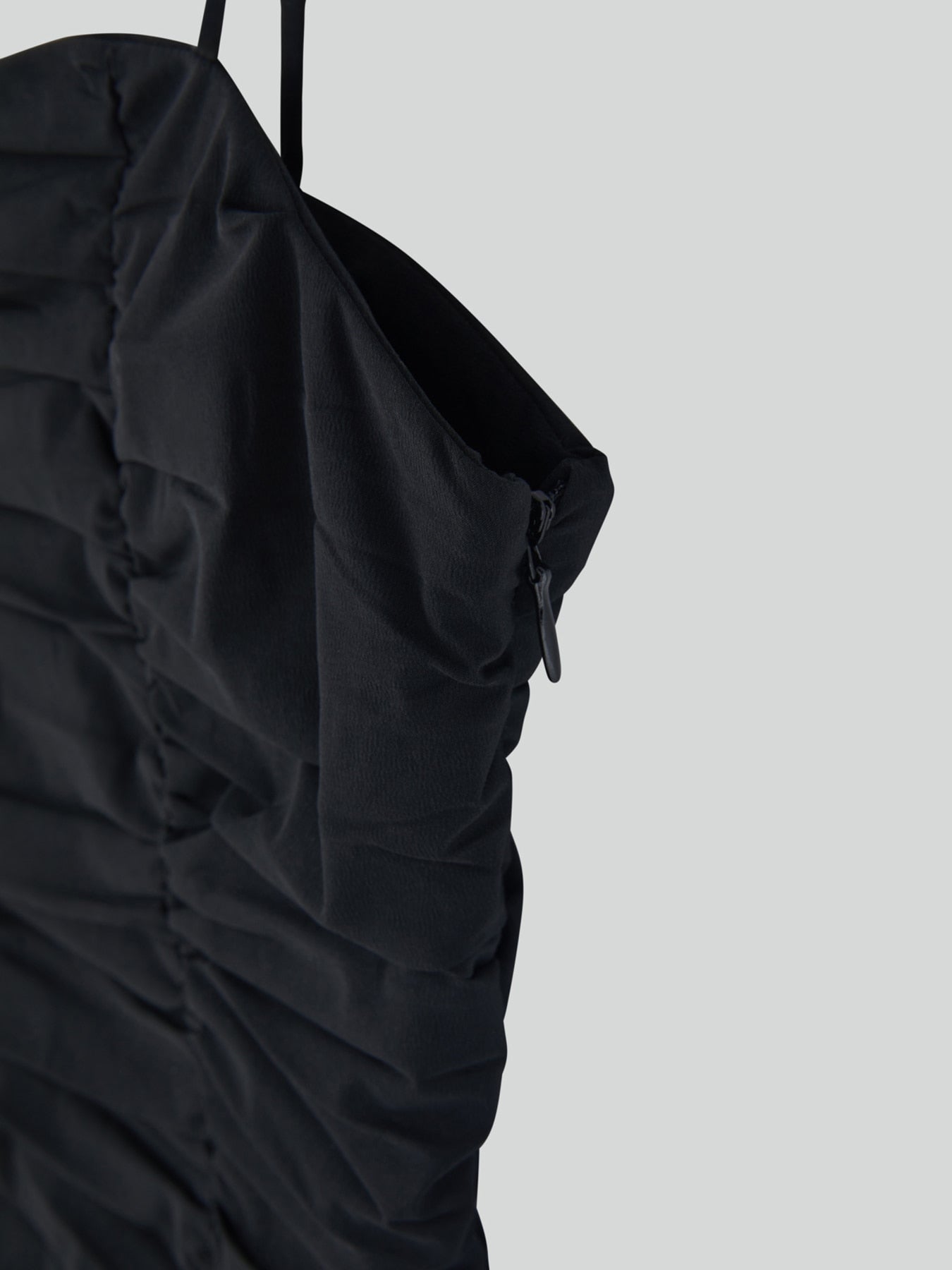 Recto - Gathered Bustier Top (Black) product image 13 | TRAB K-Fashion Australia