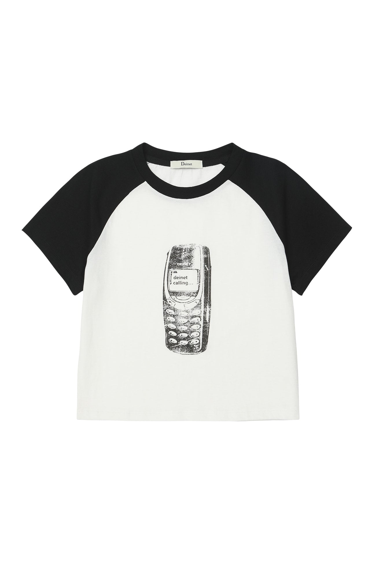 Deinet - Raglan Slim T-Shirt (White) product image 1 | TRAB K-Fashion Australia
