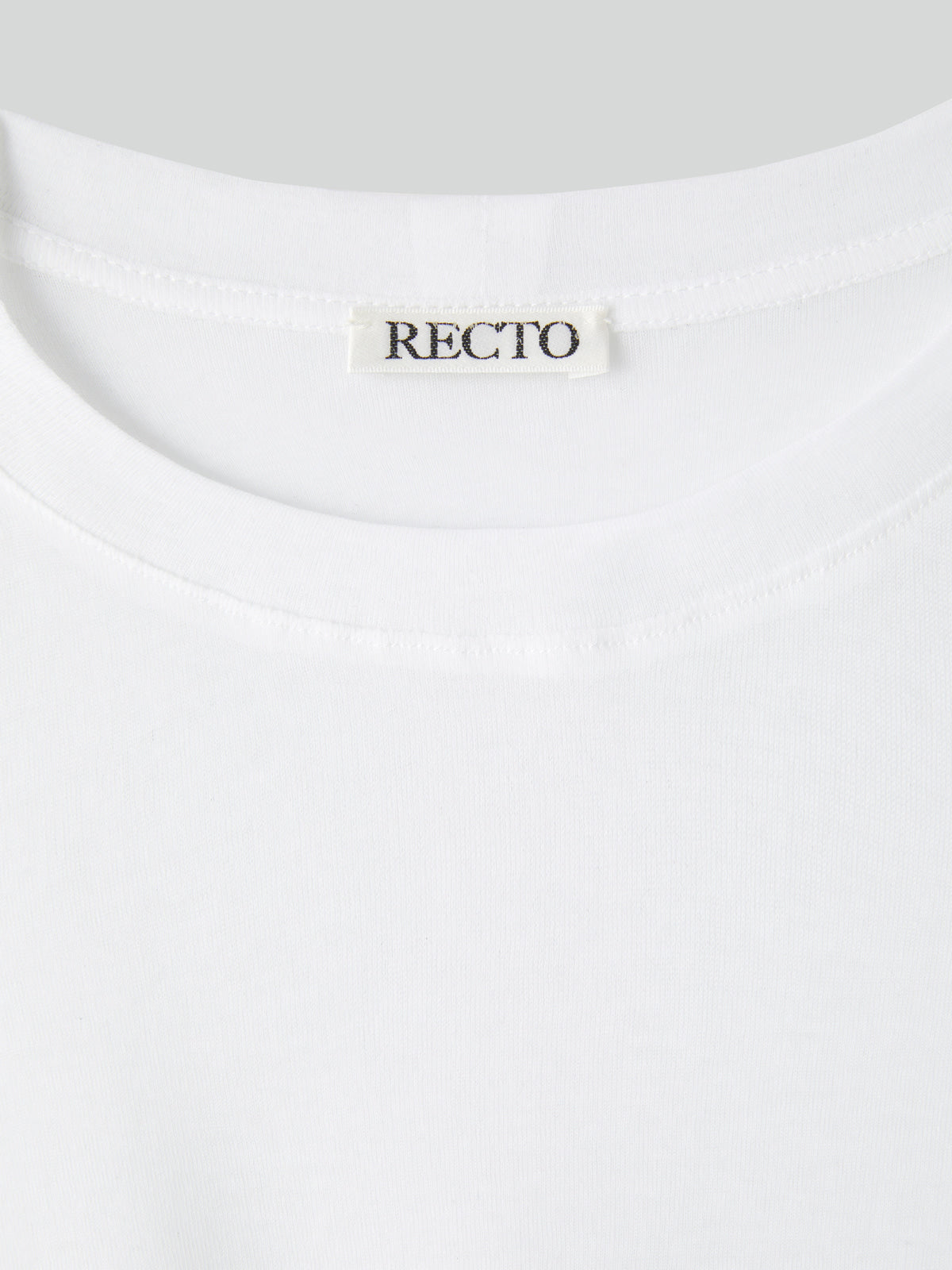 Recto - Loose Fit Sheer T-Shirt (Off White) product image 2 | TRAB K-Fashion Australia