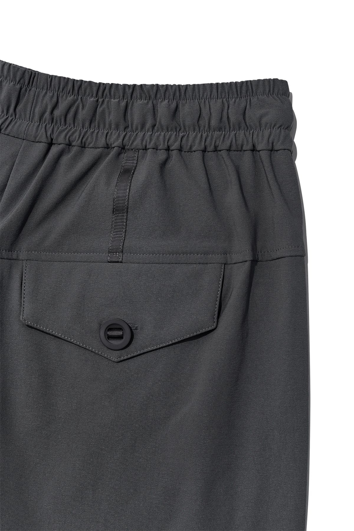 Matin Kim - Side Taping Bermuda Pants (Charcoal) product image 5 | TRAB K-Fashion Australia