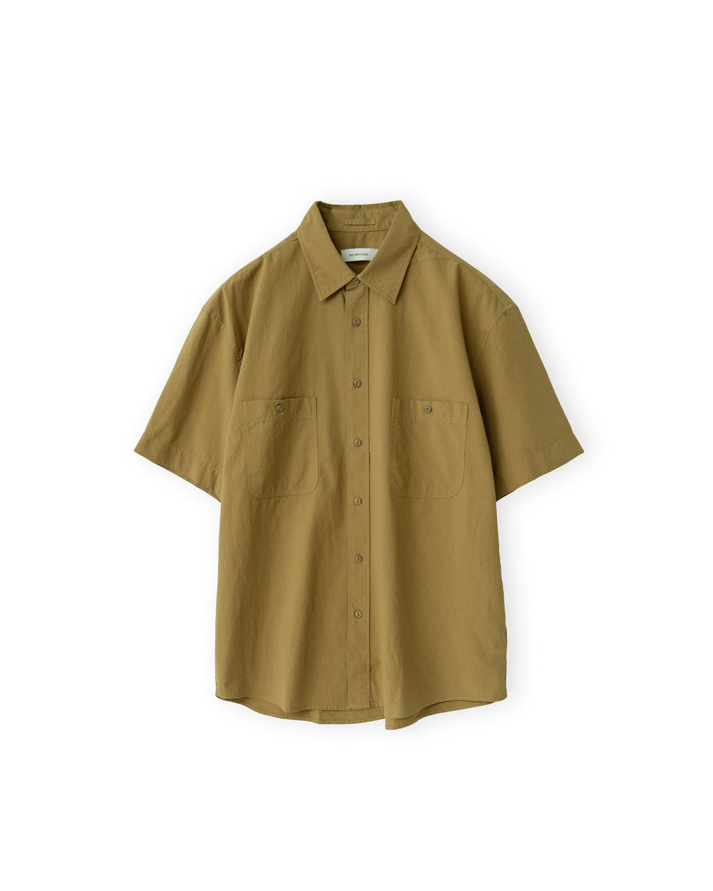 Brownyard - Half Work Shirt (Khaki) product image 4 | TRAB K-Fashion Australia
