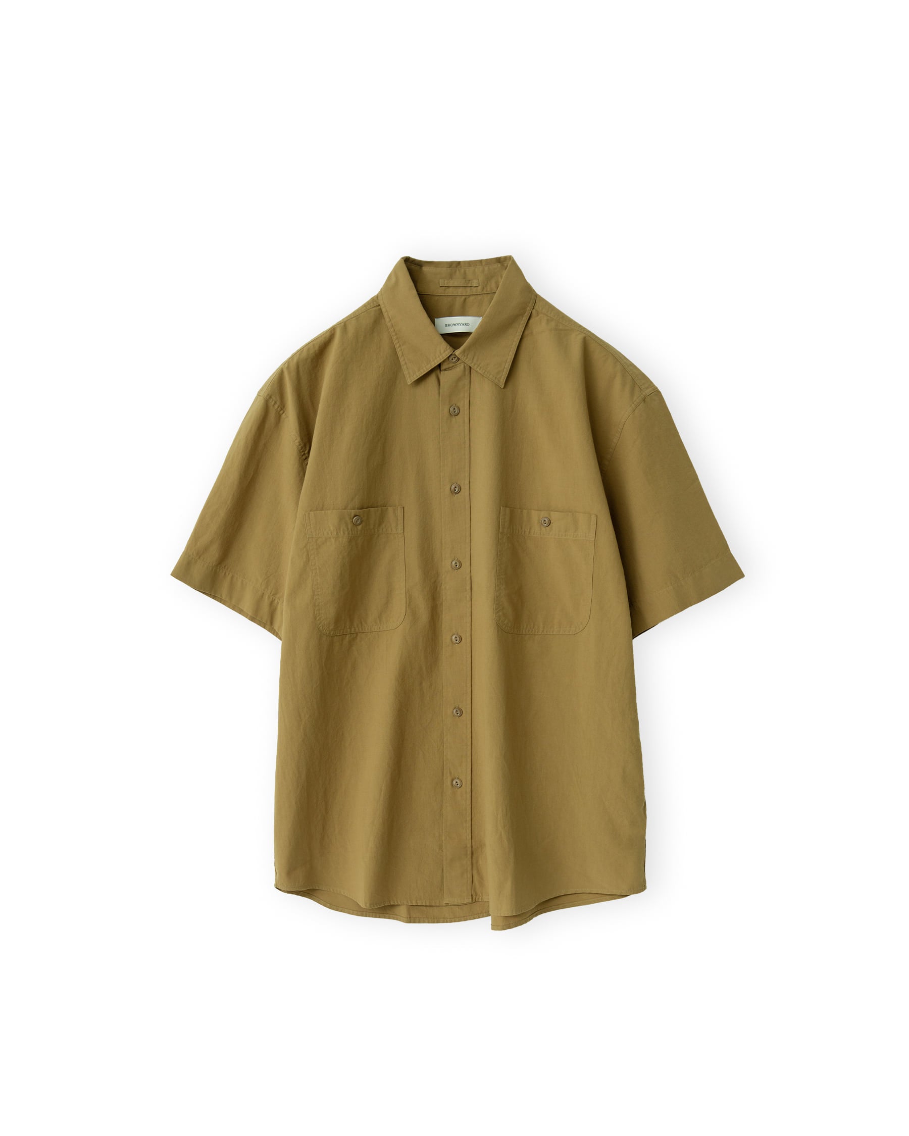 Brownyard - Half Work Shirt (Khaki) product image 4 | TRAB K-Fashion Australia