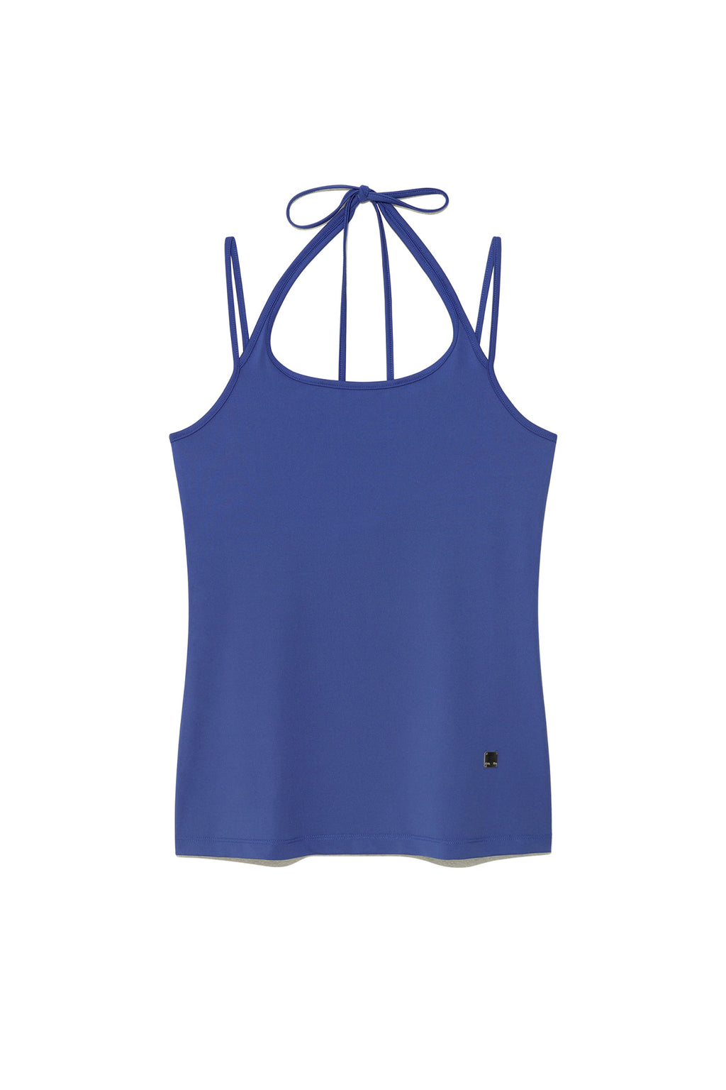 Matin Kim - String Halter Neck Tank Top (Blue) product image 1 | TRAB K-Fashion Australia