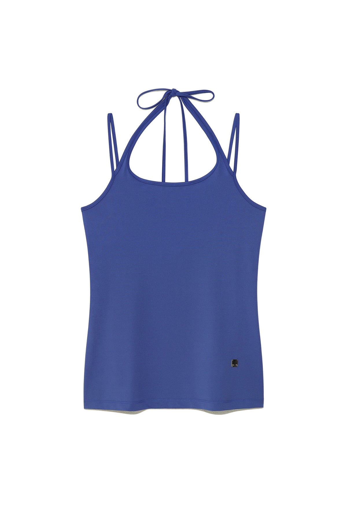 Matin Kim - String Halter Neck Tank Top (Blue) product image 1 | TRAB K-Fashion Australia