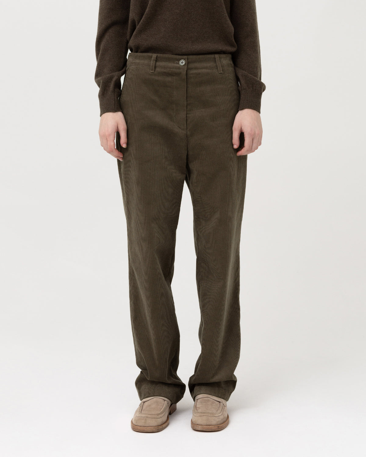 Brownyard - Corduroy Pants (Brown) product image 1 | TRAB K-Fashion Australia