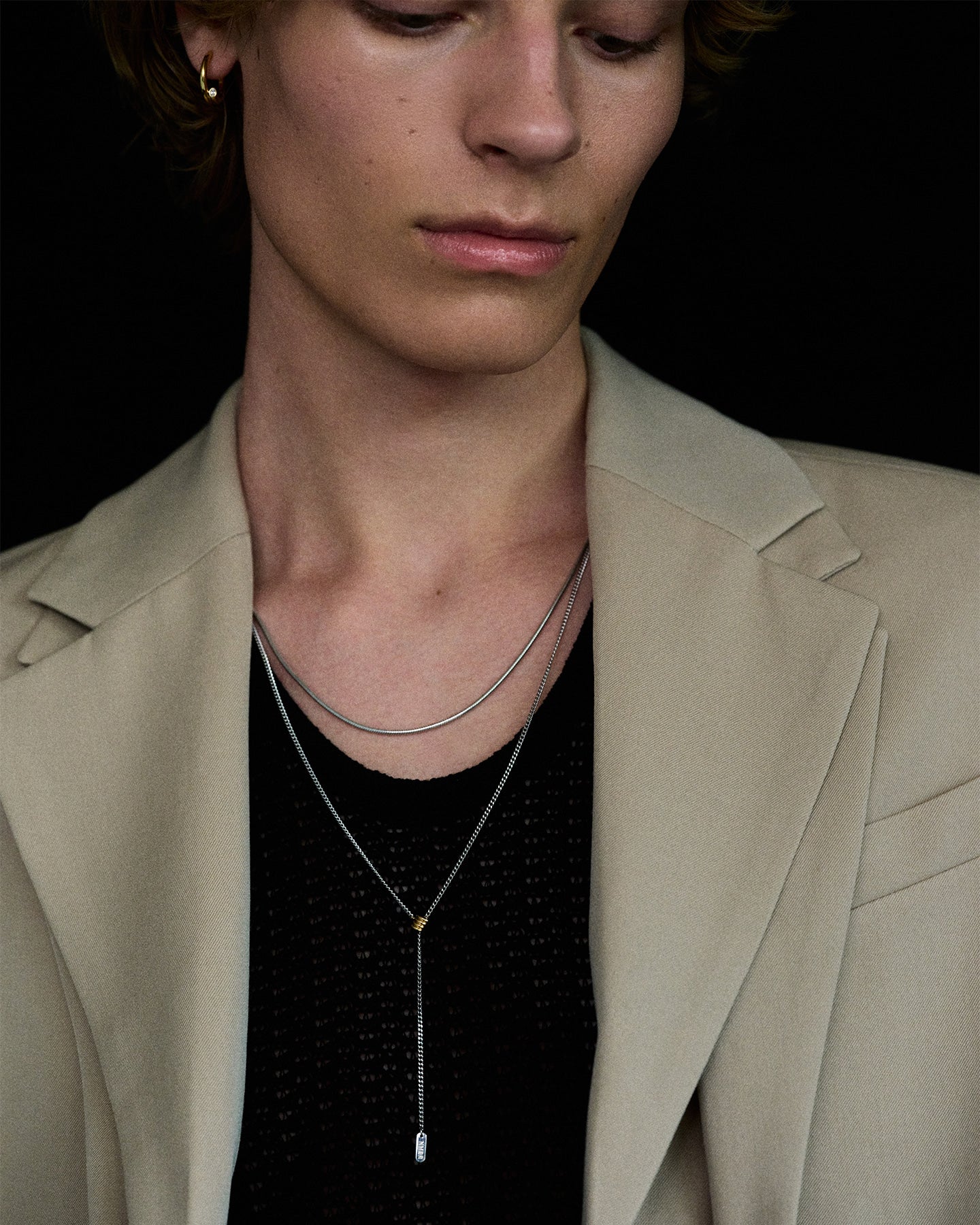 Numbering - Coil Drawstring Necklace #8705 product image 1 | TRAB K-Fashion Australia