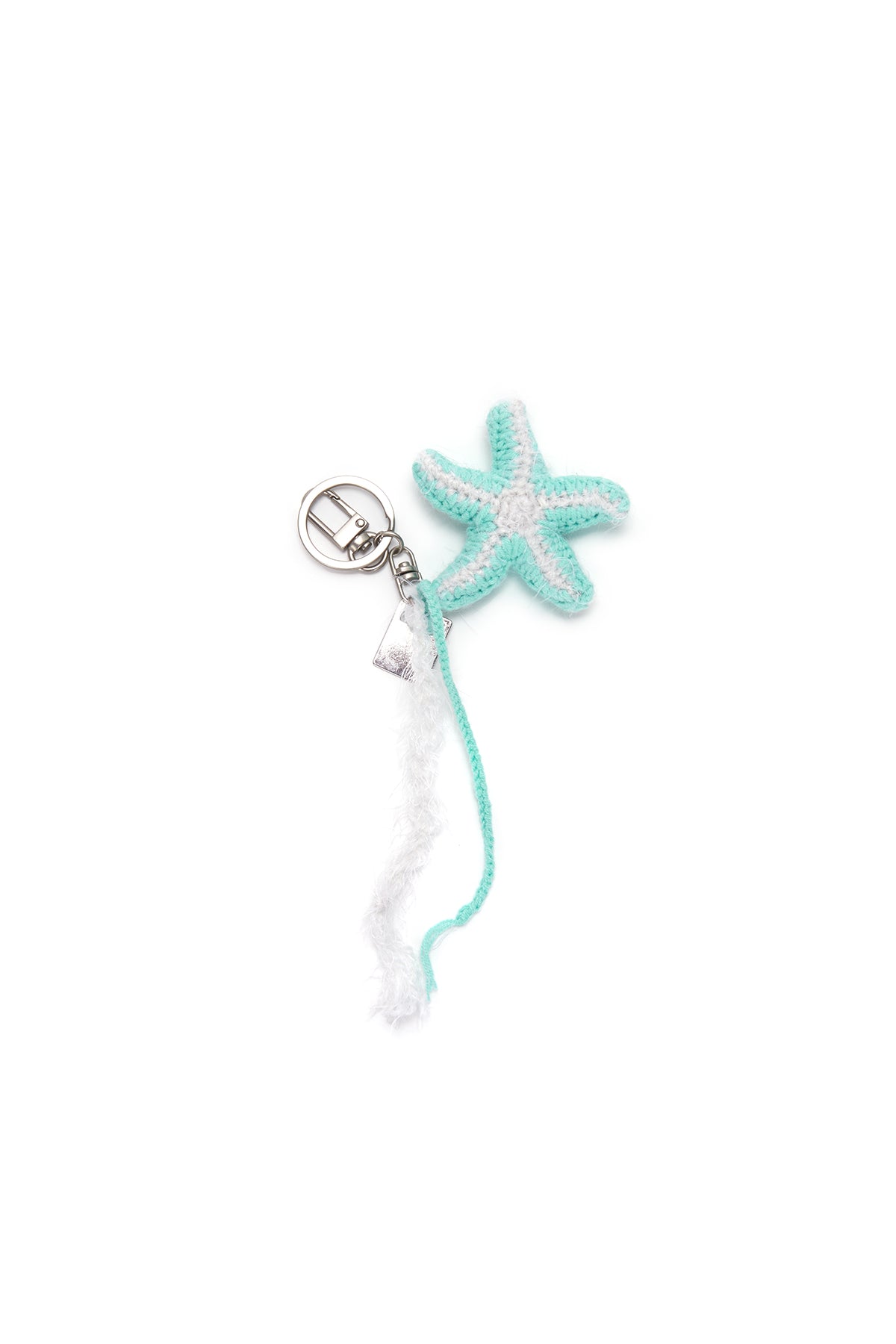 Matin Kim - Starfish Knit Keyring (Mint) product image 2 | TRAB K-Fashion Australia