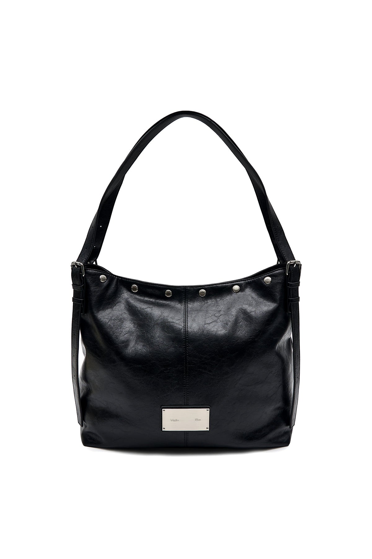 Matin Kim - Matin Stud Point Large Shoulder Bag (Black) product image 1 | TRAB K-Fashion Australia