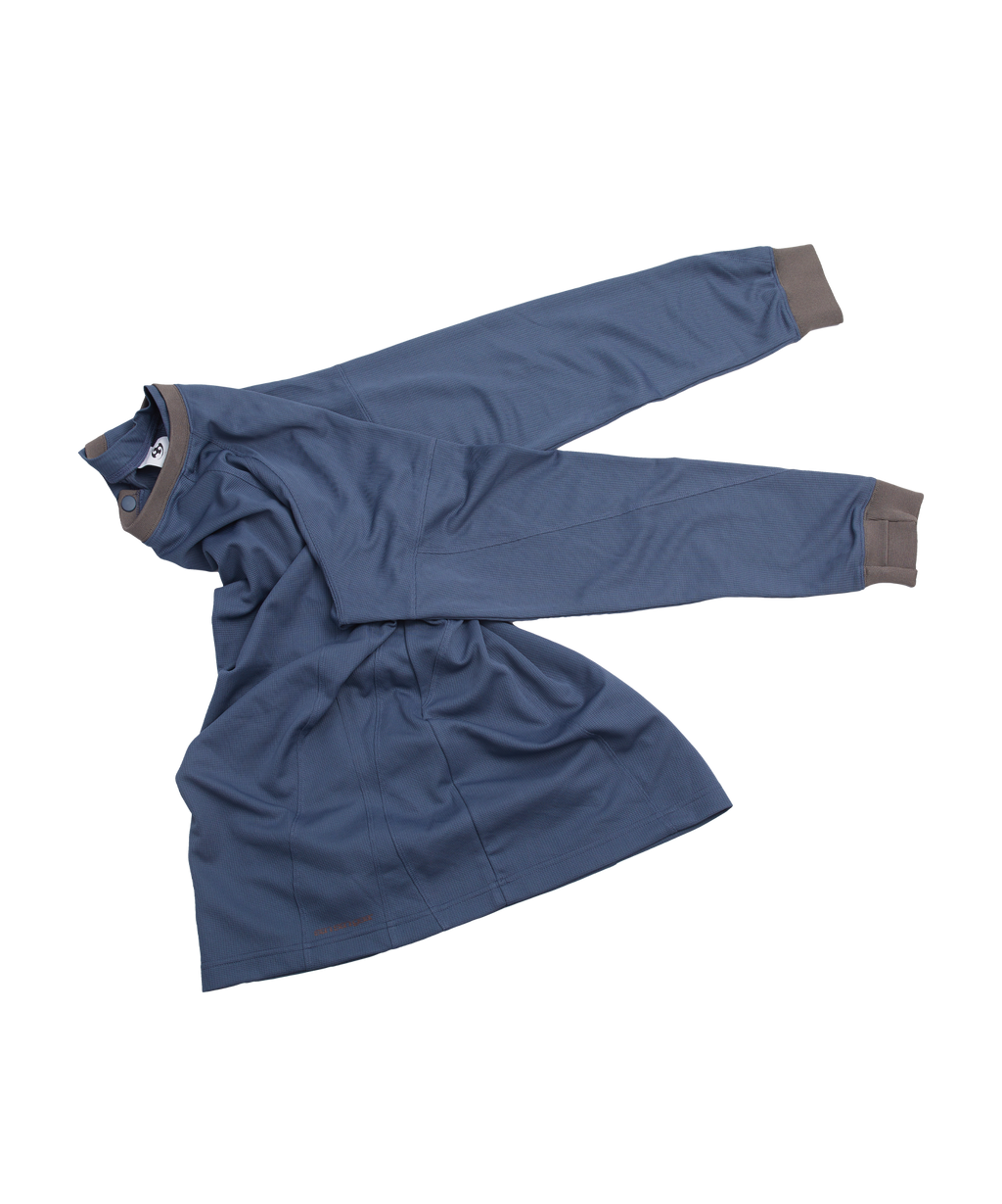 San San Gear - Placket Long Sleeves (Spruce Blue) product image 7 | TRAB K-Fashion Australia
