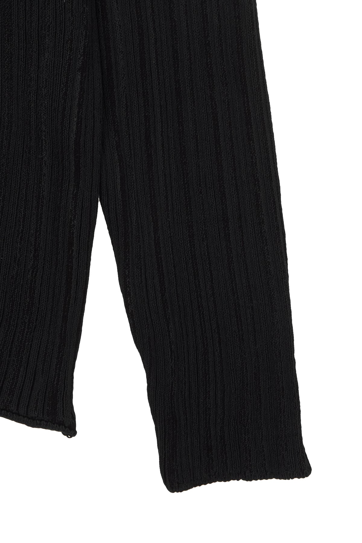 Matin Kim - Stripe Printed Knit Pullover (Charcoal) product image 4 | TRAB K-Fashion Australia