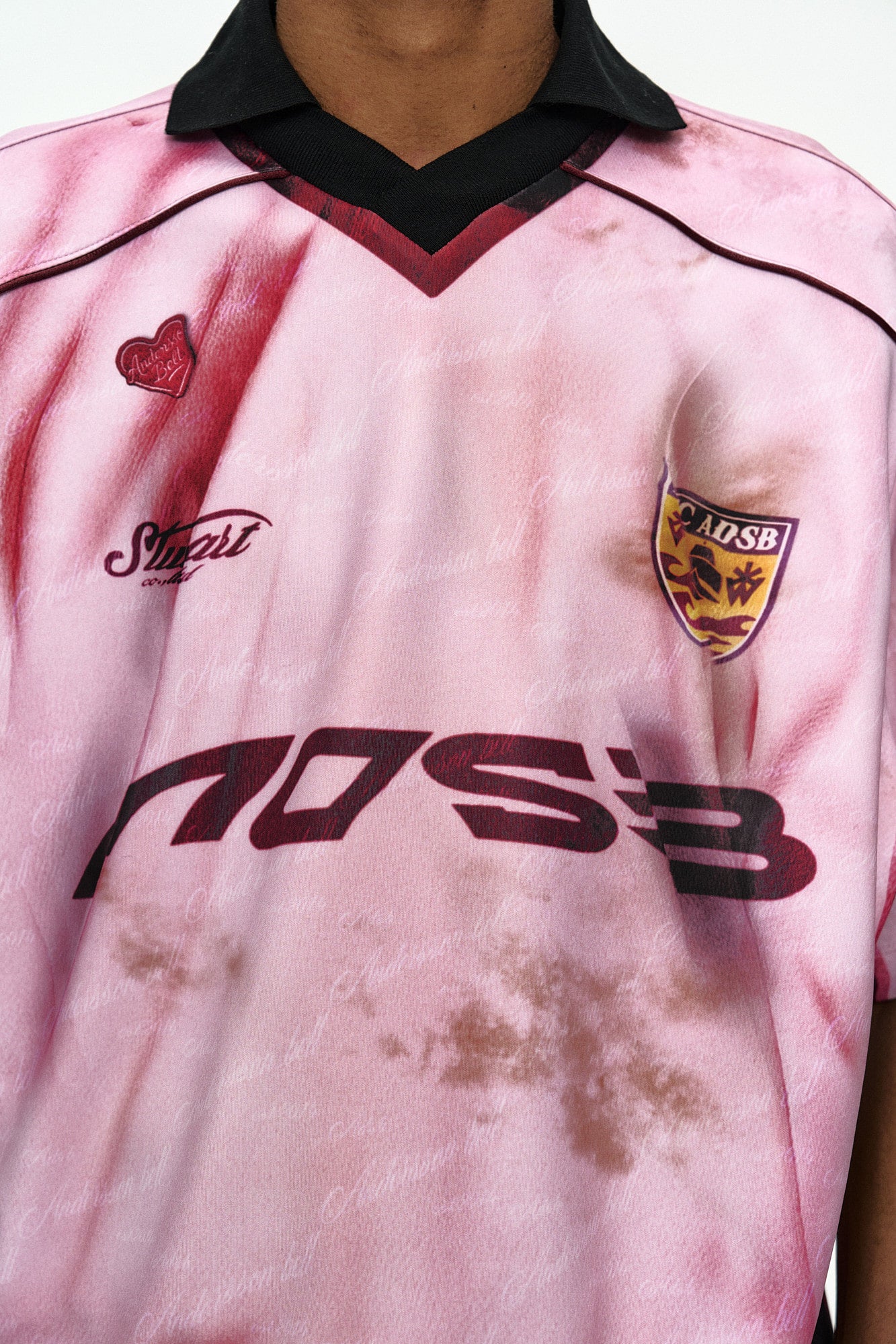 Andersson Bell - Printed Football Jersey T-Shirt (Red) product image 7 | TRAB K-Fashion Australia