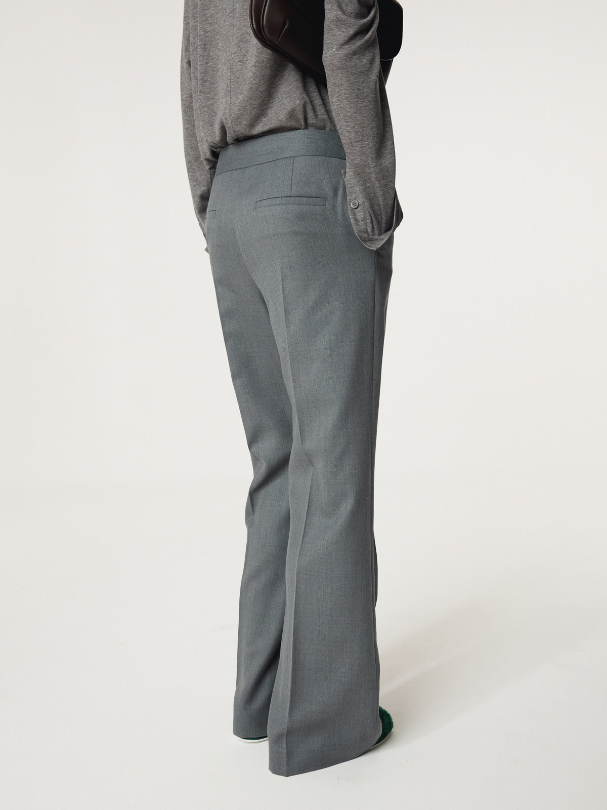 Recto - Rc Signature Flare Pants (Dark Grey) product image 7 | TRAB K-Fashion Australia
