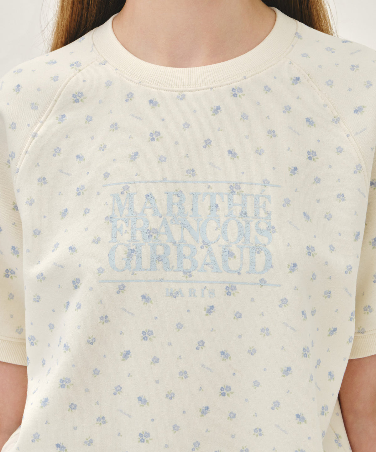 Marithe & Francois Girbaud - Vintage Classic Logo Half Sweatshirt (Flower) product image 4 | TRAB K-Fashion Australia