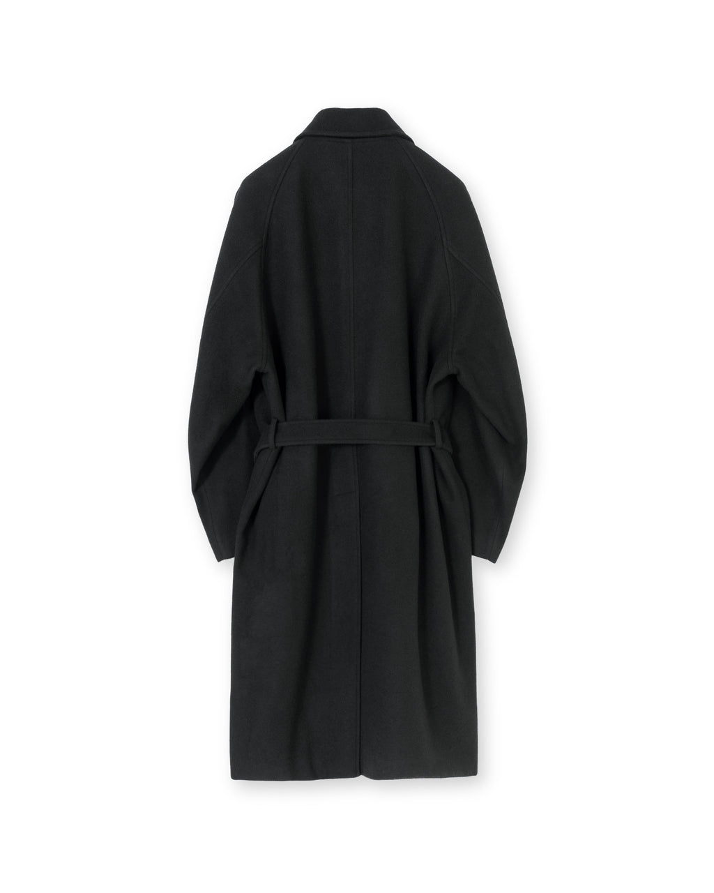 Brownyard - Pure Wool Belted Coat (Black) product image 7 | TRAB K-Fashion Australia