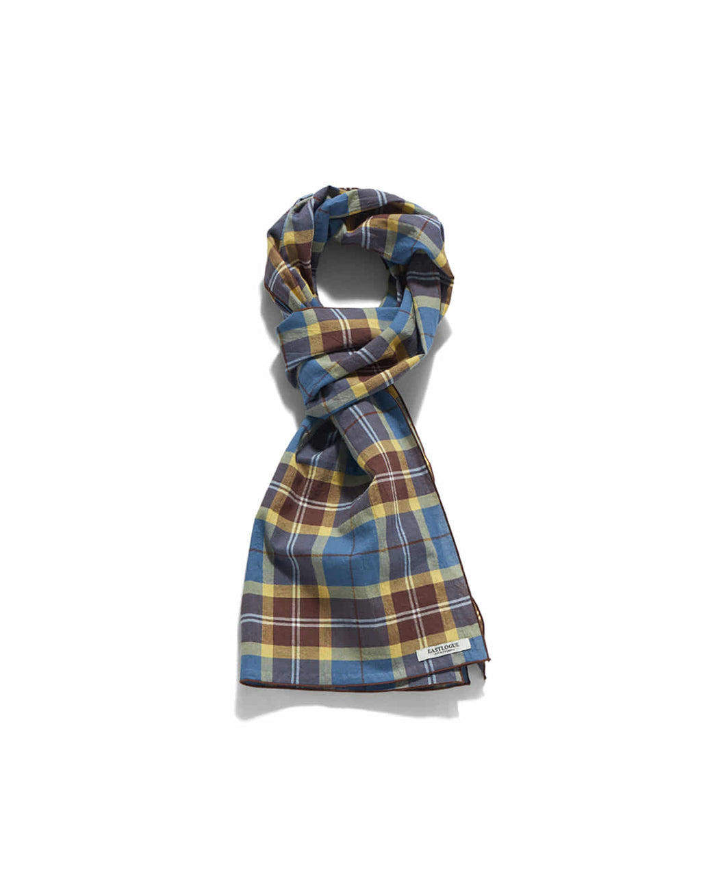 Eastlogue - Pattern Scarf (Multi Blue Check) product image 6 | TRAB K-Fashion Australia
