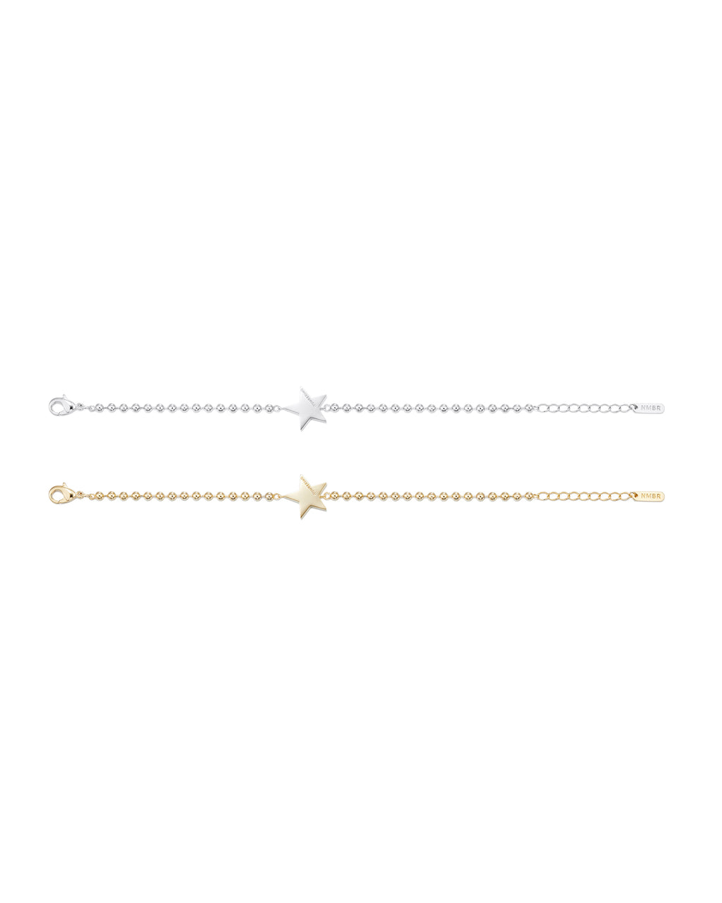 Numbering - Star Ball Chain Bracelet #5931 product image 7 | TRAB K-Fashion Australia