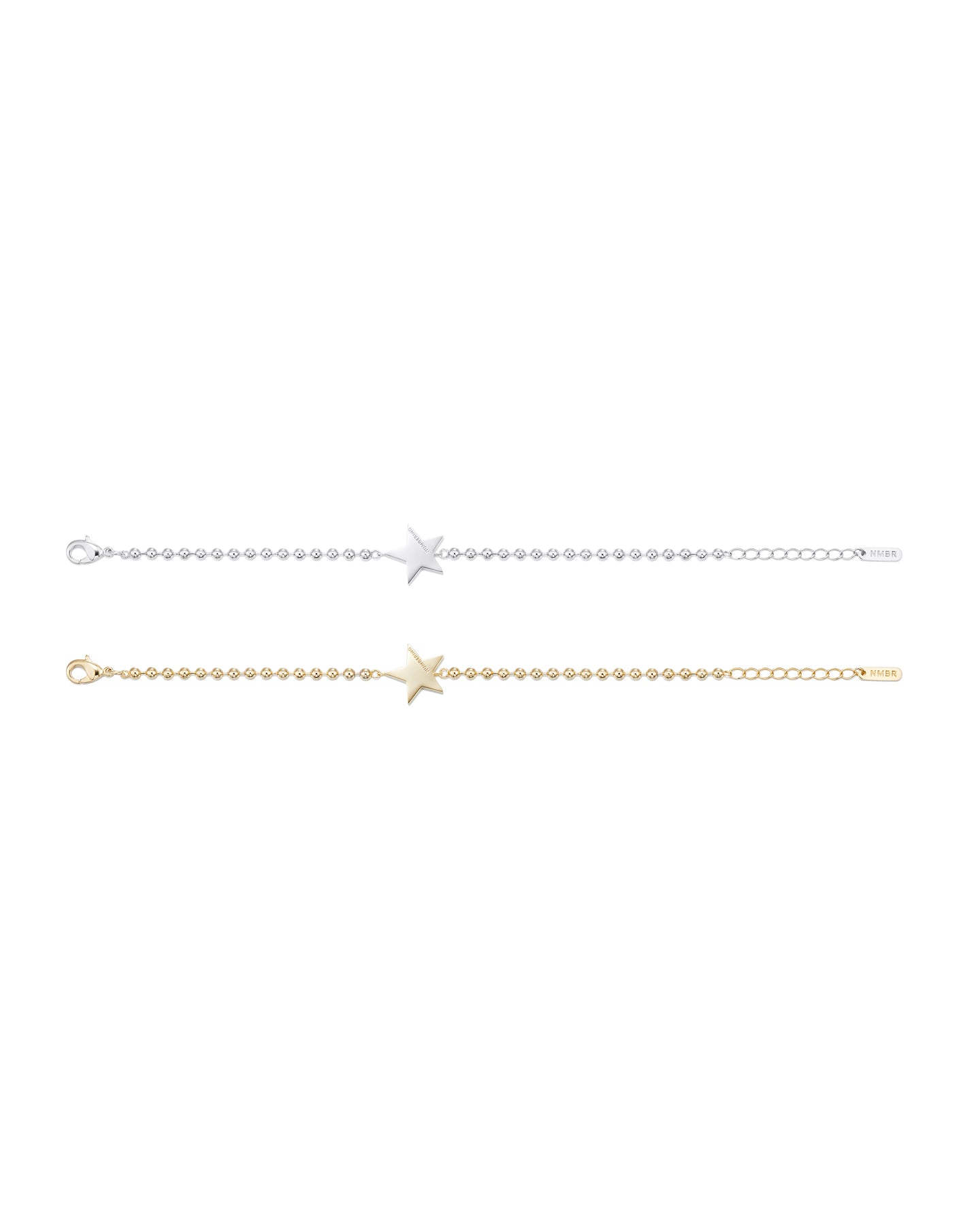 Numbering - Star Ball Chain Bracelet #5931 product image 7 | TRAB K-Fashion Australia