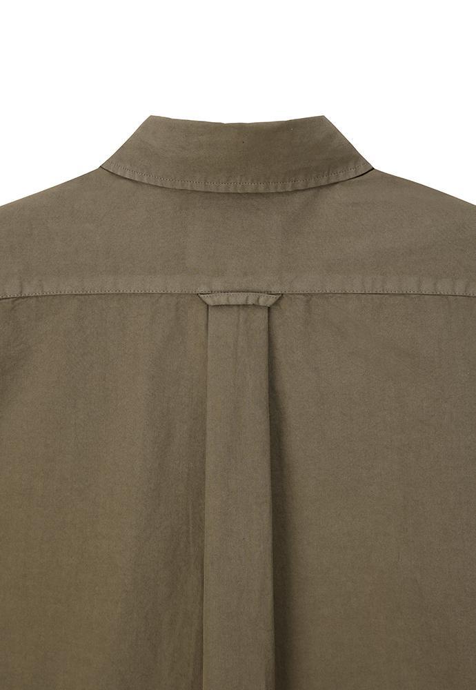 Art if acts - Saint Garment-dyed Shirt (Mud) product image 9 | TRAB K-Fashion Australia