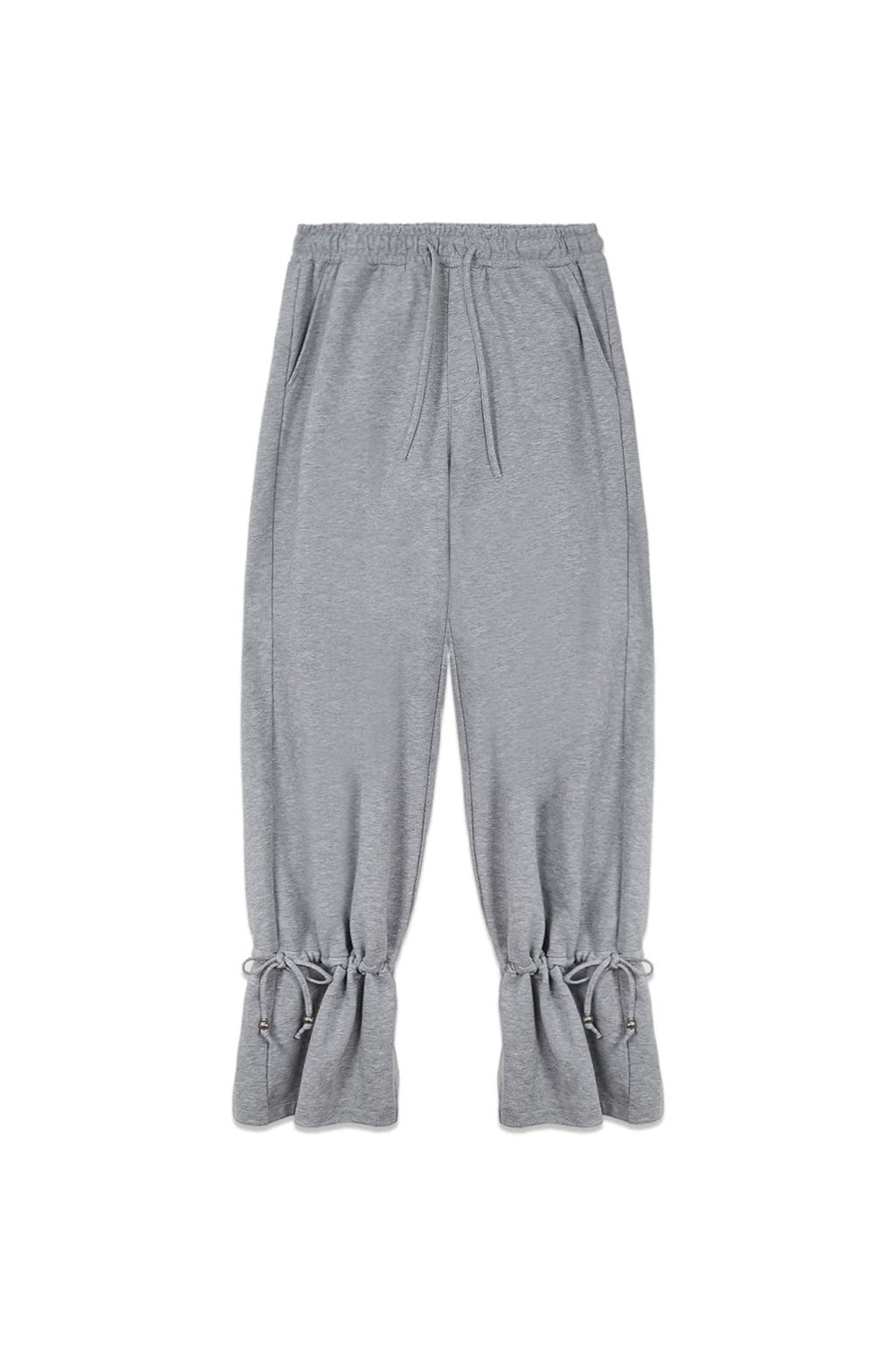 Matin Kim - String Detail Sweatpants (Grey) product image 2 | TRAB K-Fashion Australia