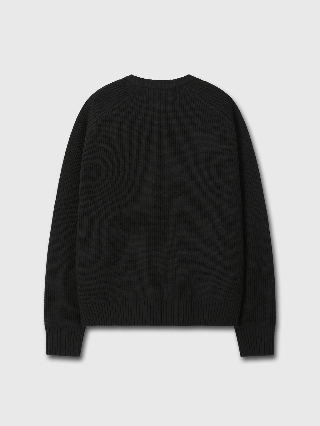 Tonywack - Merino Wool Knitted Zip-Up Jumper (Black) product image 12 | TRAB K-Fashion Australia