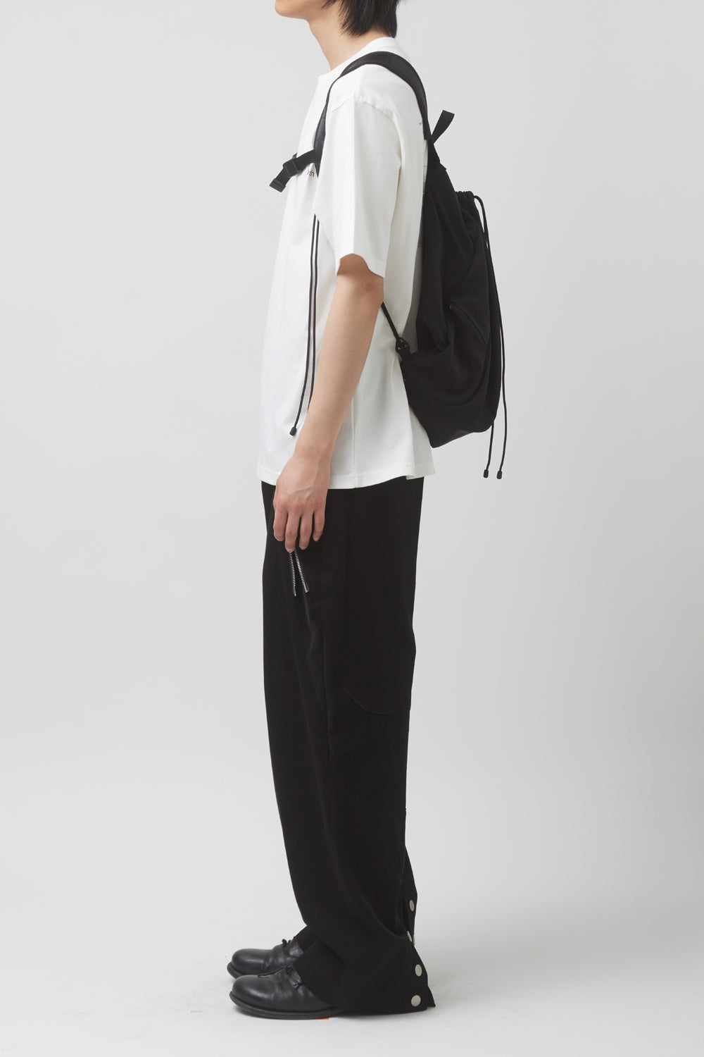 Hatchingroom - String Backpack Nylon (Black) product image 10 | TRAB K-Fashion Australia