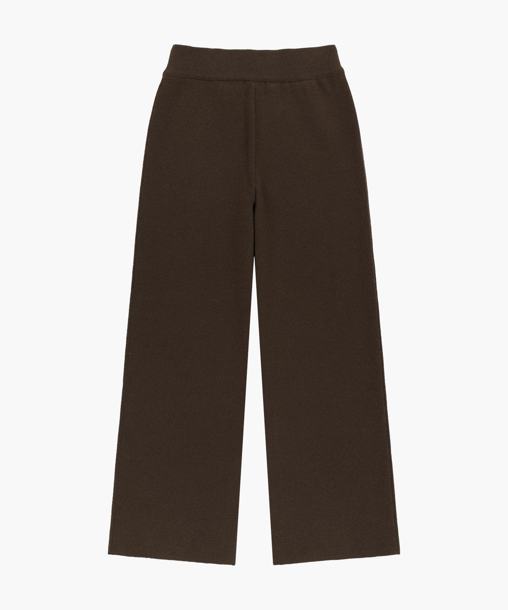 Marithe & Francois Girbaud - Ribbon Classic Logo Knit Pants (Brown) product image 6 | TRAB K-Fashion Australia
