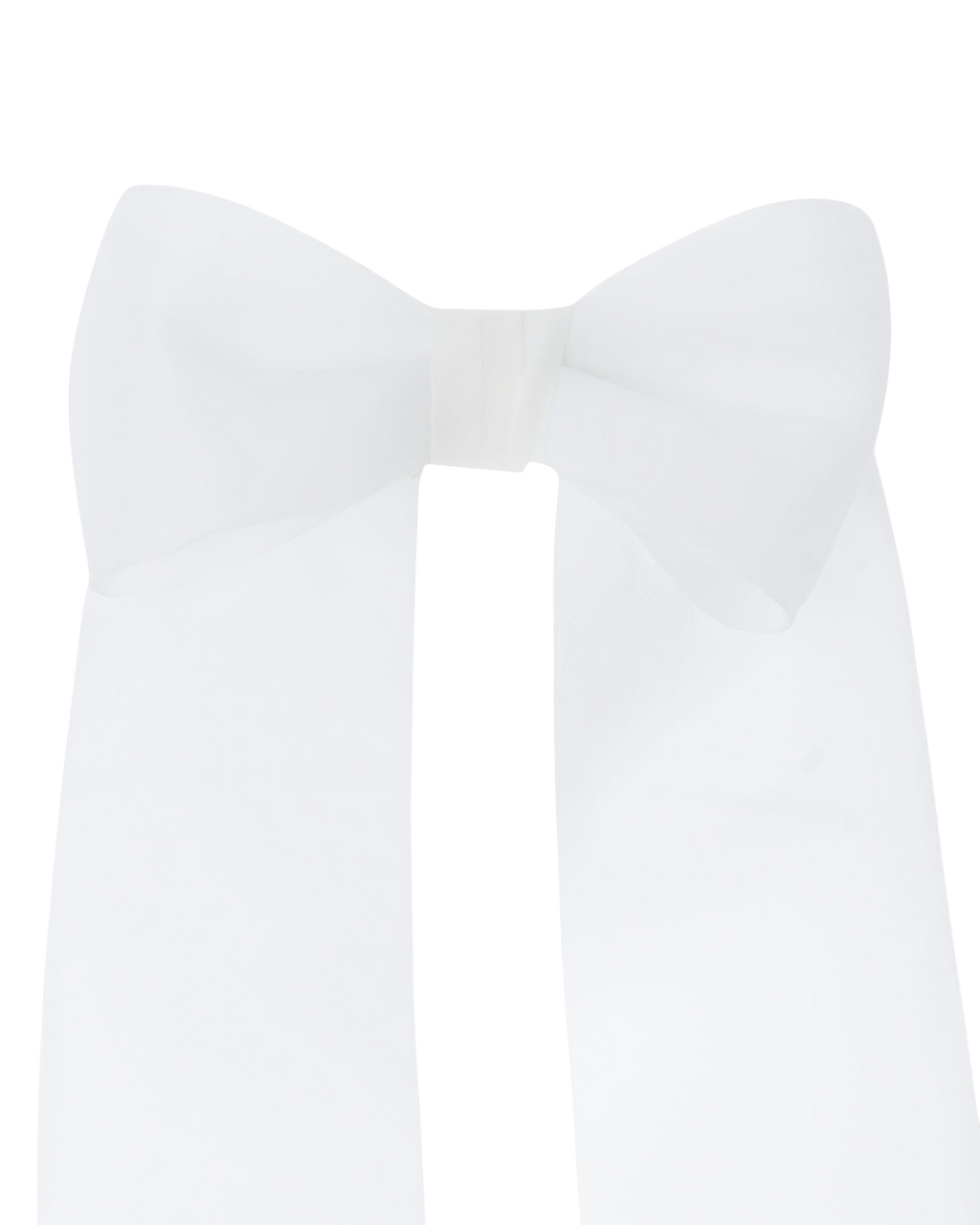 Kimhe Kim - Medium Ribbon Hair Clip (White) product image 8 | TRAB K-Fashion Australia