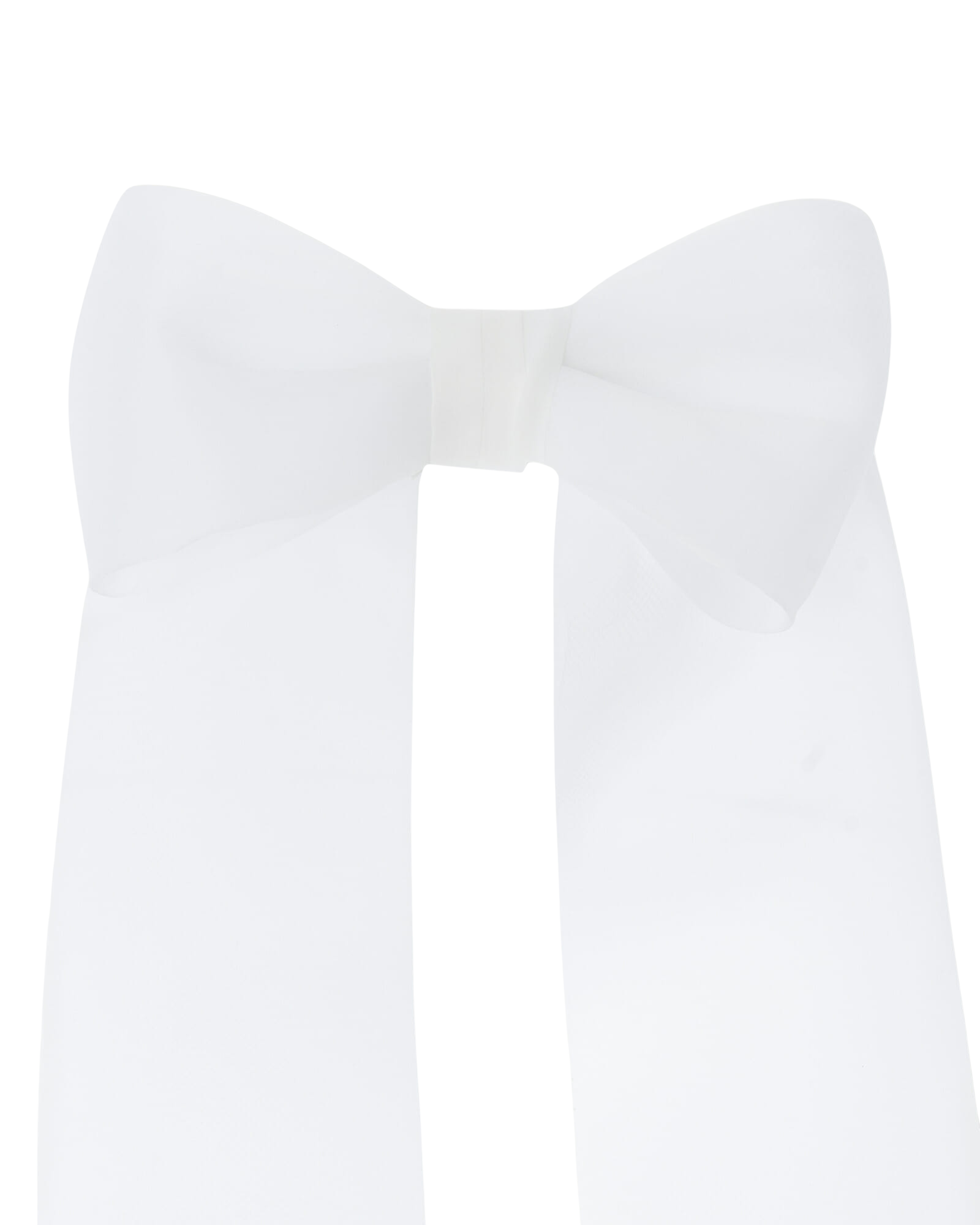 Kimhe Kim - Medium Ribbon Hair Clip (White) product image 8 | TRAB K-Fashion Australia