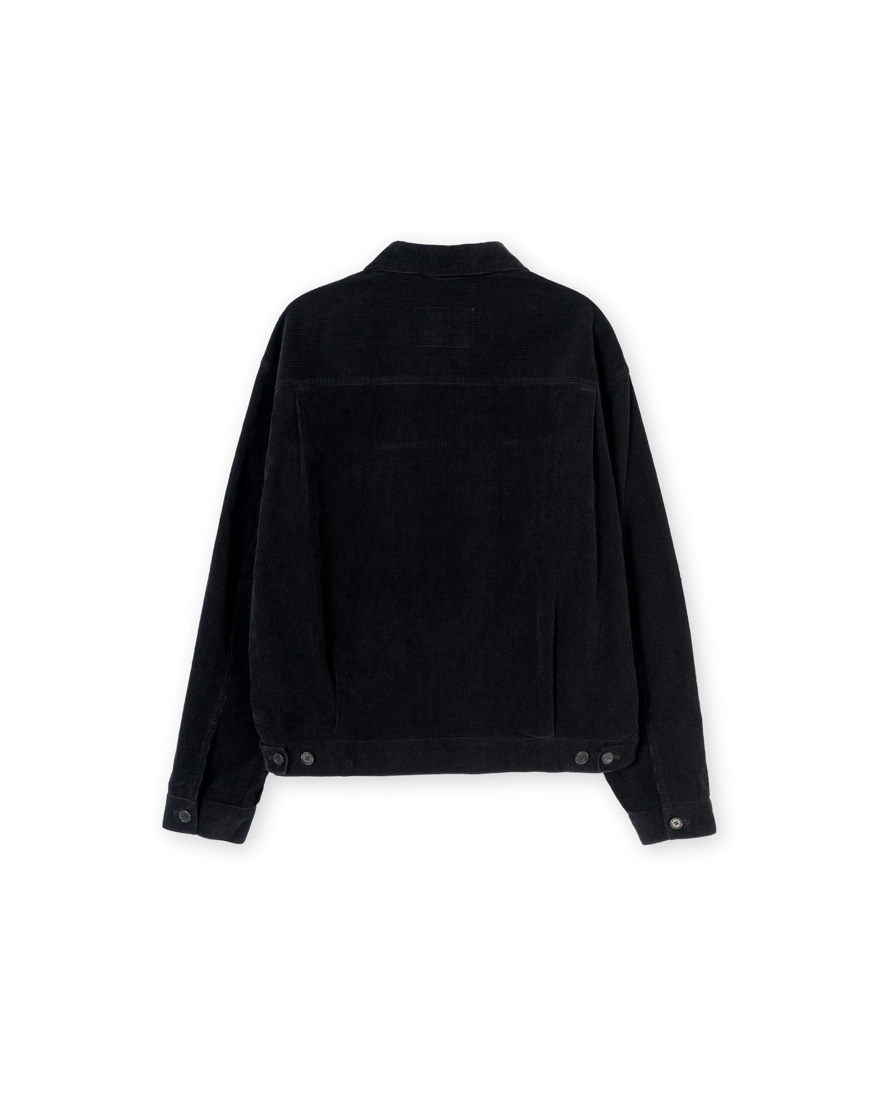 Brownyard - Washed Corduroy Trucker Jacket (Black) product image 7 | TRAB K-Fashion Australia