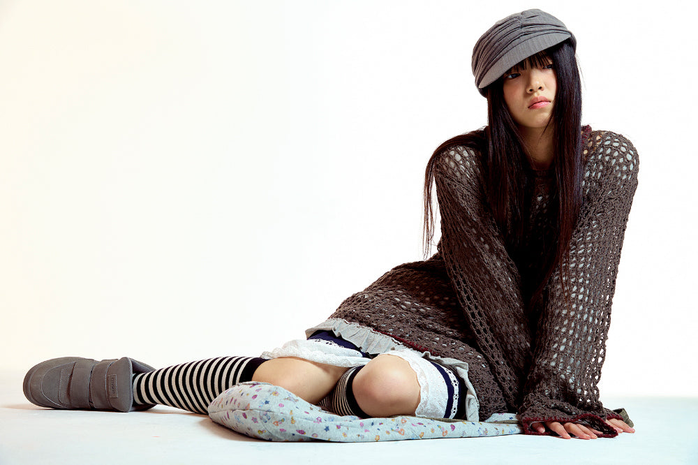 Coyseio - Hole Knit (Brown) product image 6 | TRAB K-Fashion Australia