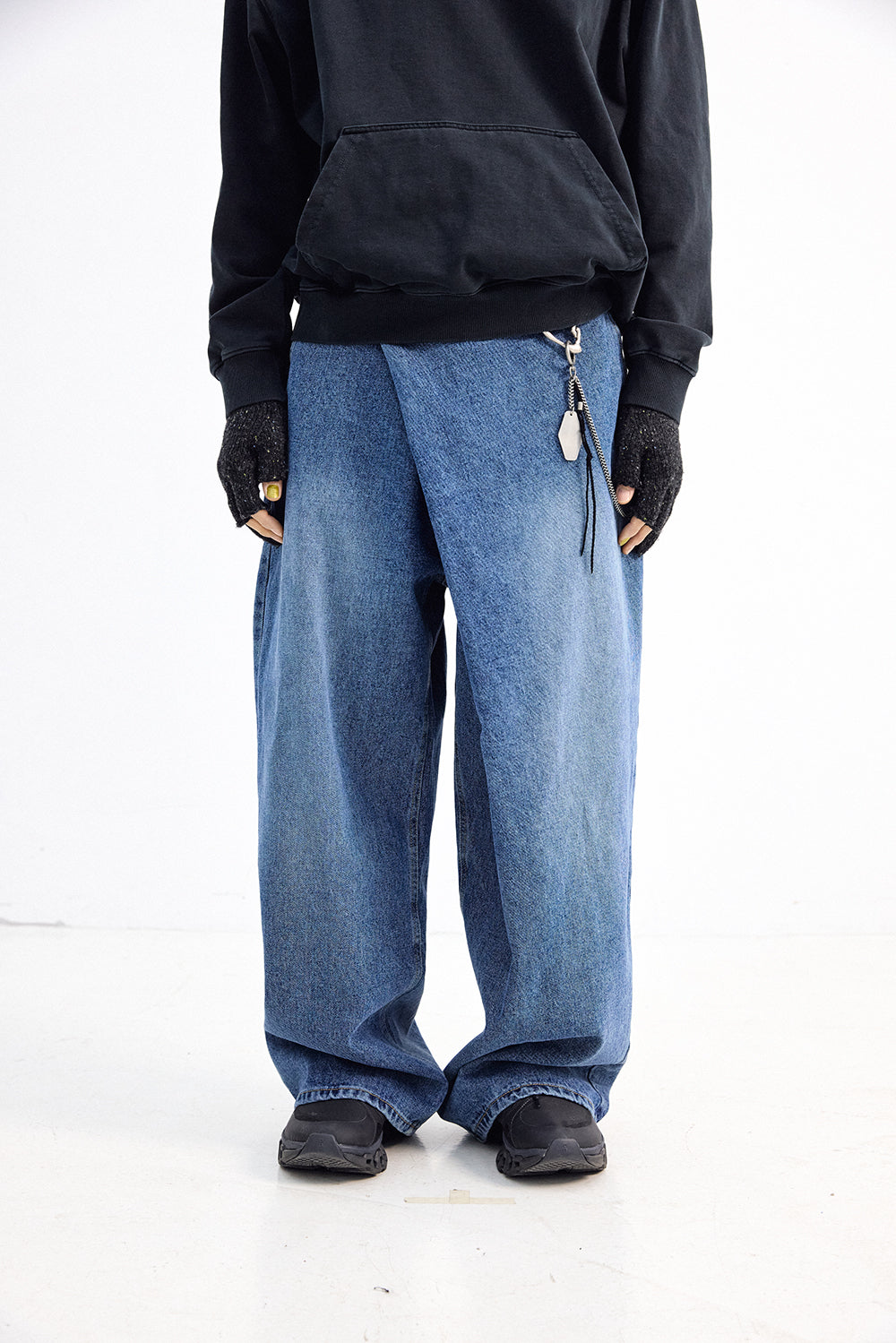 Hatchingroom - Wrap Jeans (Blue) product image 9 | TRAB K-Fashion Australia