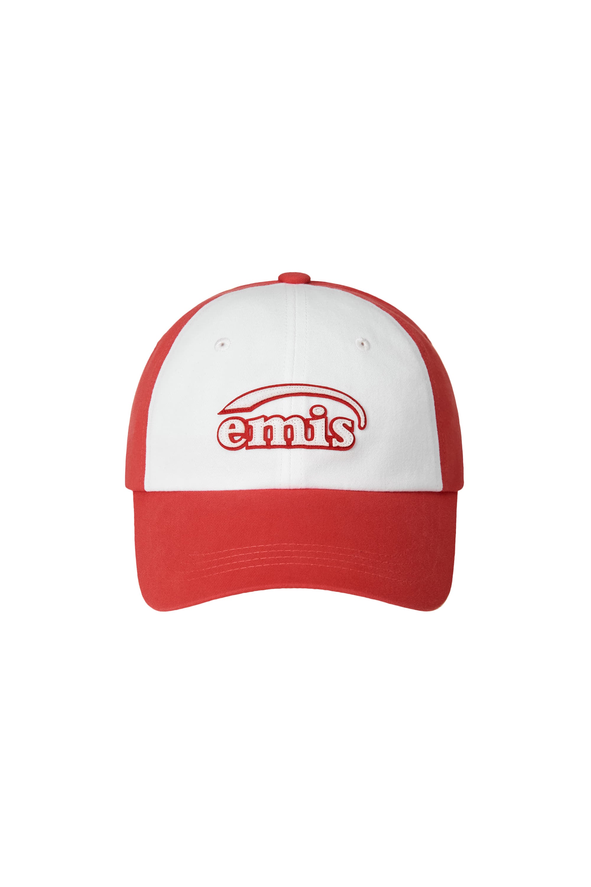 Emis - Dual Panel Ball Cap (Red) product image 1 | TRAB K-Fashion Australia