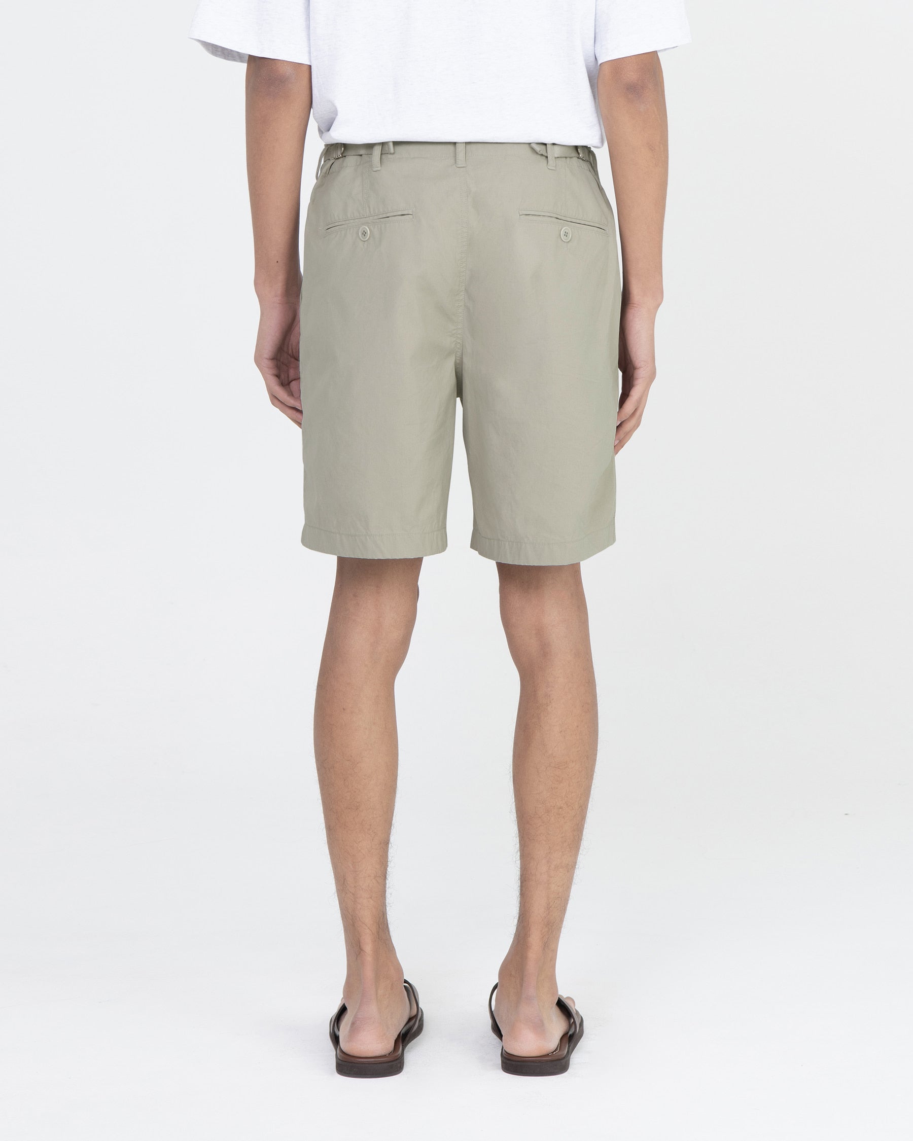 Brownyard - Essential Chino Shorts (Ivory) product image 2 | TRAB K-Fashion Australia