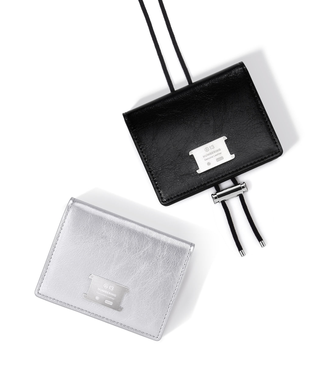 Numbering - Cracked Leather Card Holder with Strap #1053 product image 9 | TRAB K-Fashion Australia
