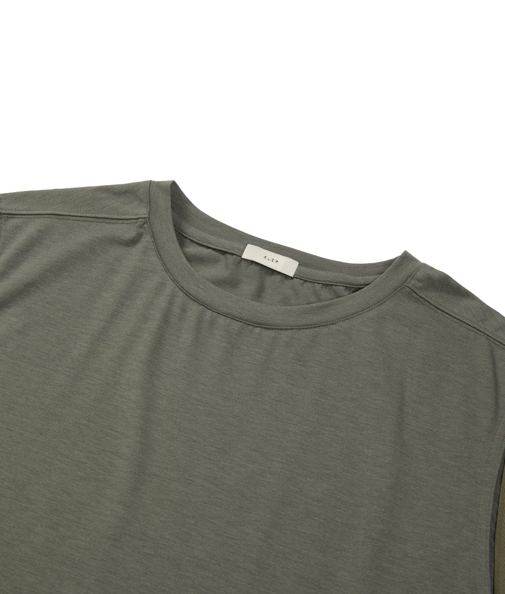XLIM - Ep.9 Synopsis 01 Tank Top (Khaki) product image 3 | TRAB K-Fashion Australia
