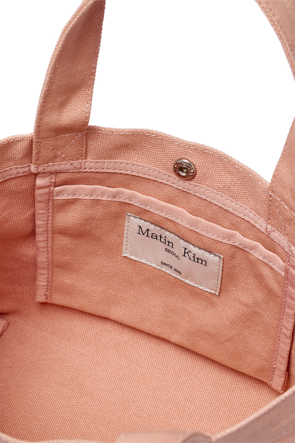 Matin Kim - Matin Canvas Mini Tote Bag (Pink) product image 3 | TRAB K-Fashion Australia