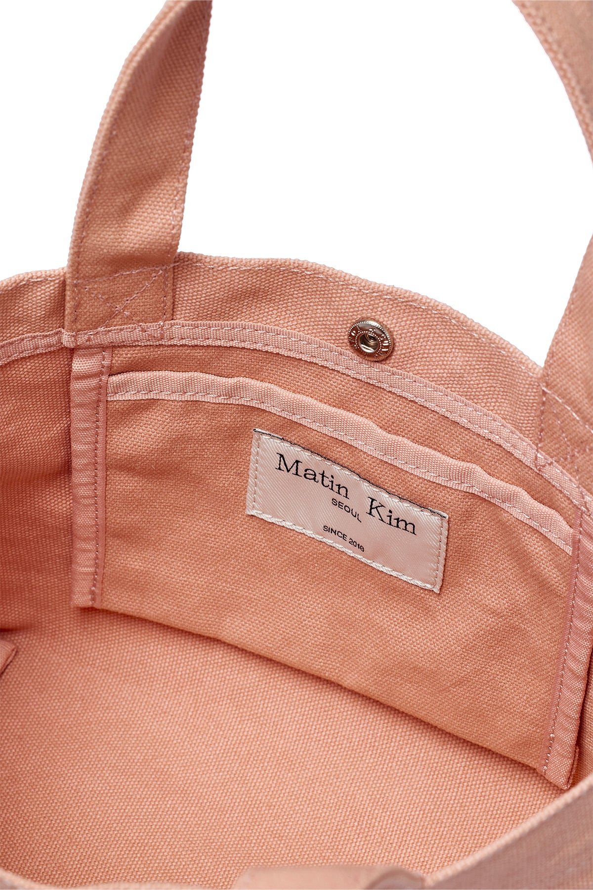 Matin Kim - Matin Canvas Mini Tote Bag (Pink) product image 3 | TRAB K-Fashion Australia