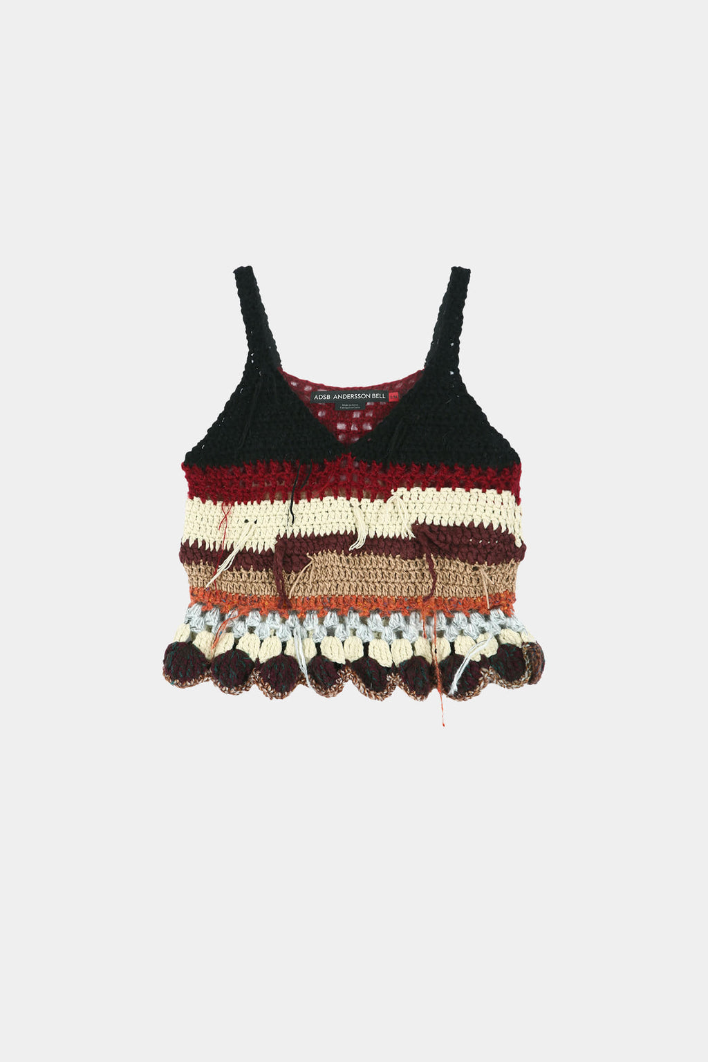 Andersson Bell - Hand-Crocheted Ruffle Hem Top (Multi) product image 7 | TRAB K-Fashion Australia