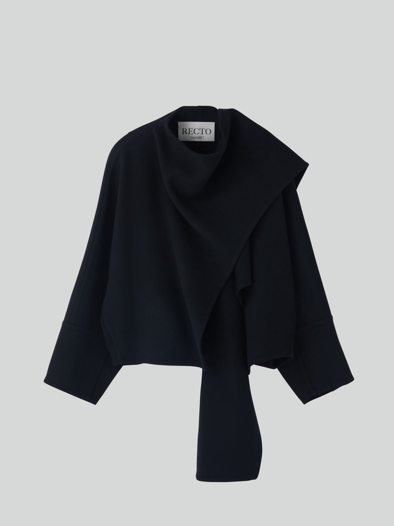 Recto - Handmade Muffler Coat (Black) product image 9 | TRAB K-Fashion Australia