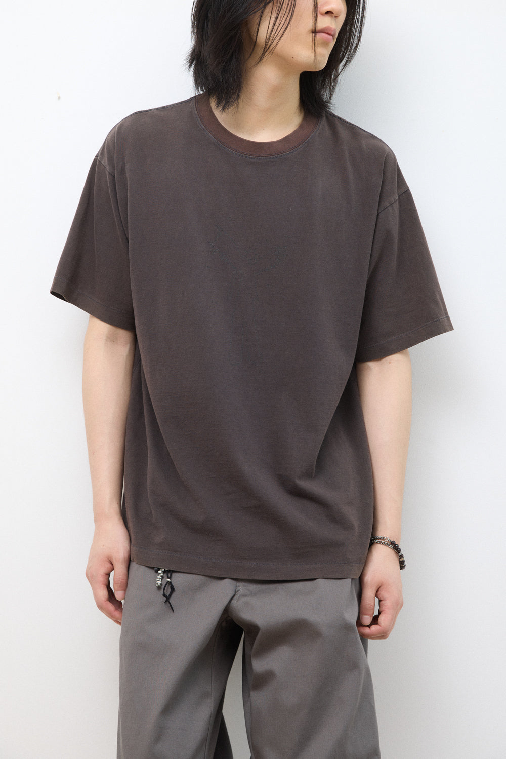 Hatchingroom - Angel Flash Man Tee 1/2 Brown (Charcoal) product image 10 | TRAB K-Fashion Australia