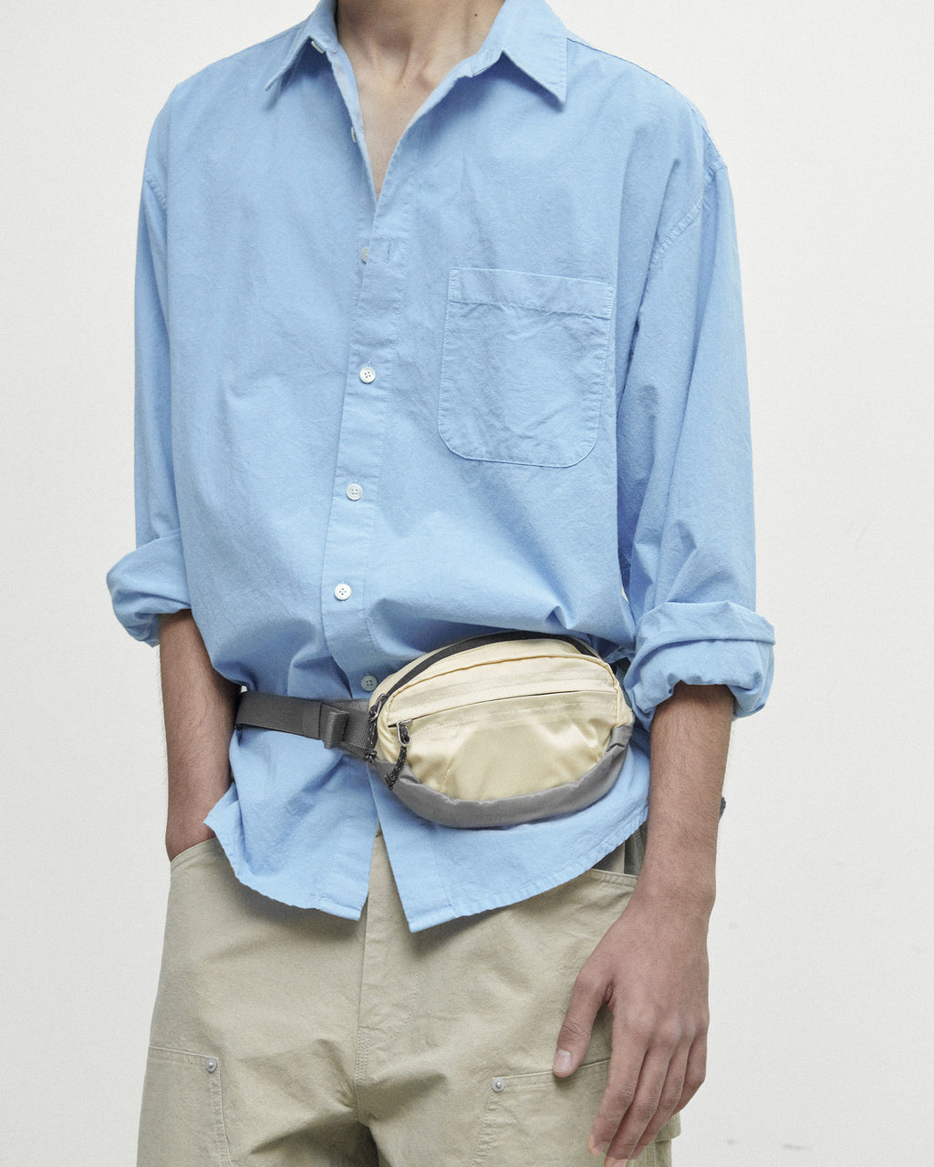 Brownyard - Washed Shirt (Blue) product image 3 | TRAB K-Fashion Australia
