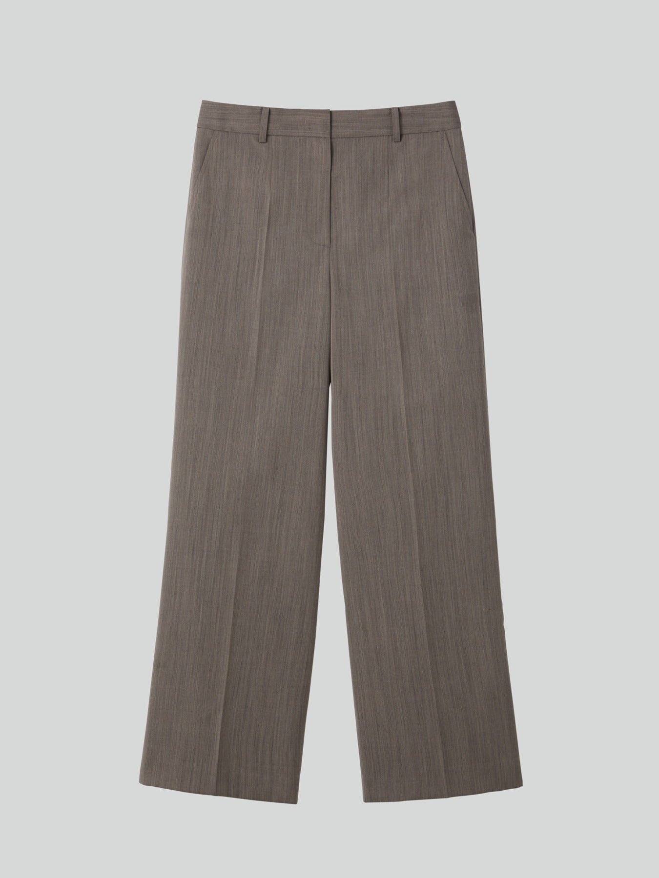 Recto - Wide Fit Suit Pants (Sepia) product image 1 | TRAB K-Fashion Australia