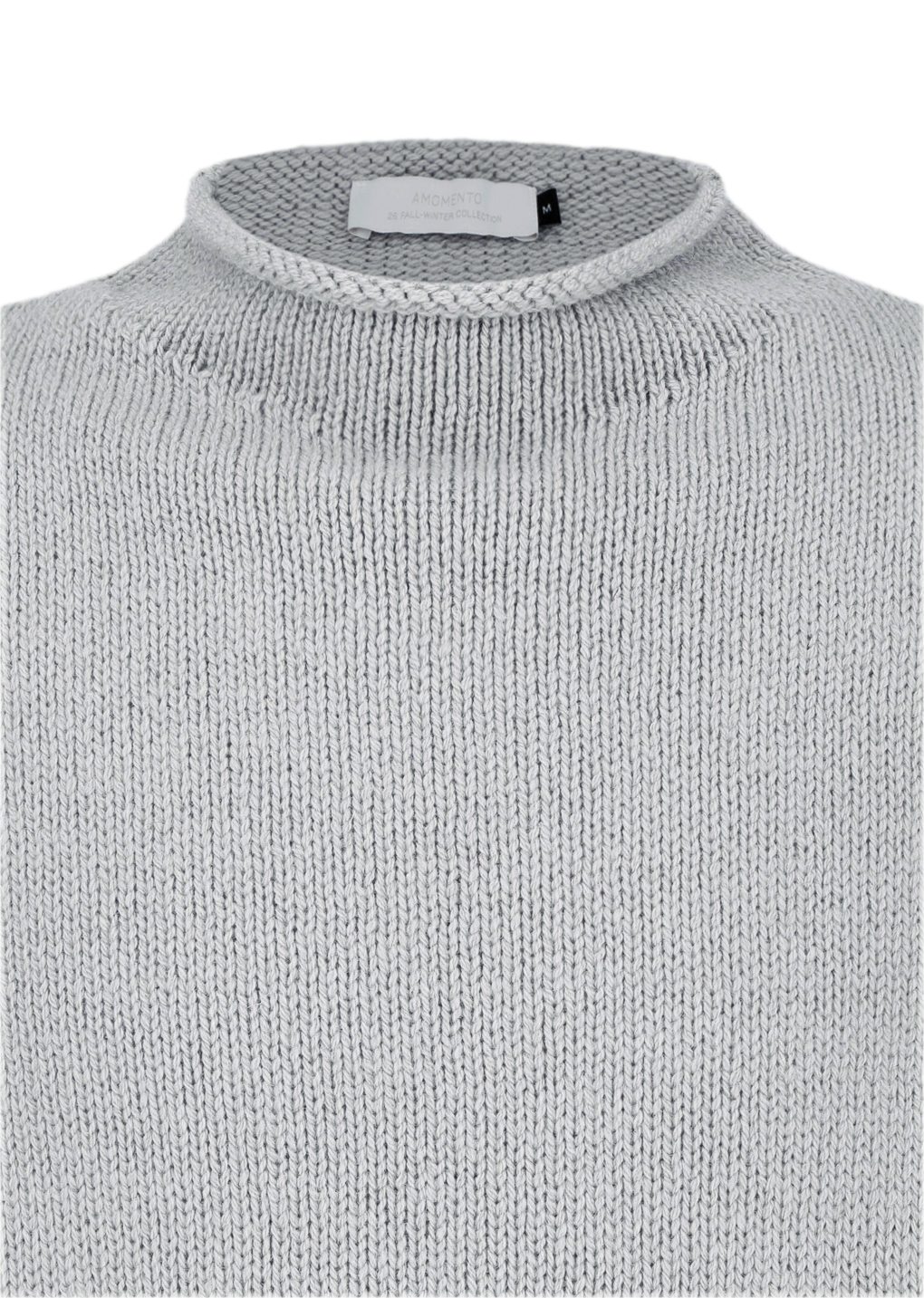 Amomento - Shetland wool rollneck sweater (Grey) product image 7 | TRAB K-Fashion Australia