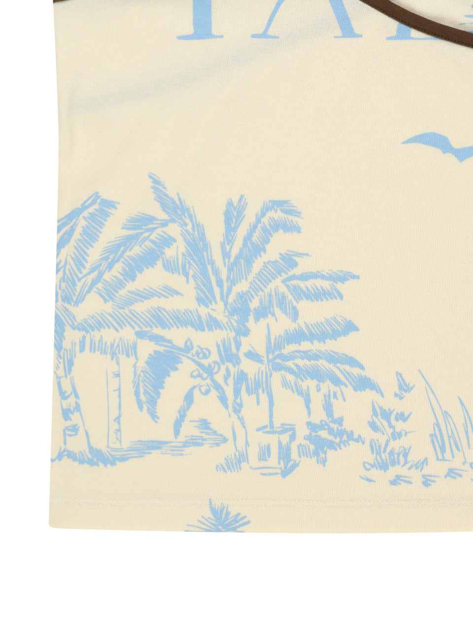 Kijun - [Ships 17 June] Scenery Wrap Tank Top (Butter) product image 12 | TRAB K-Fashion Australia