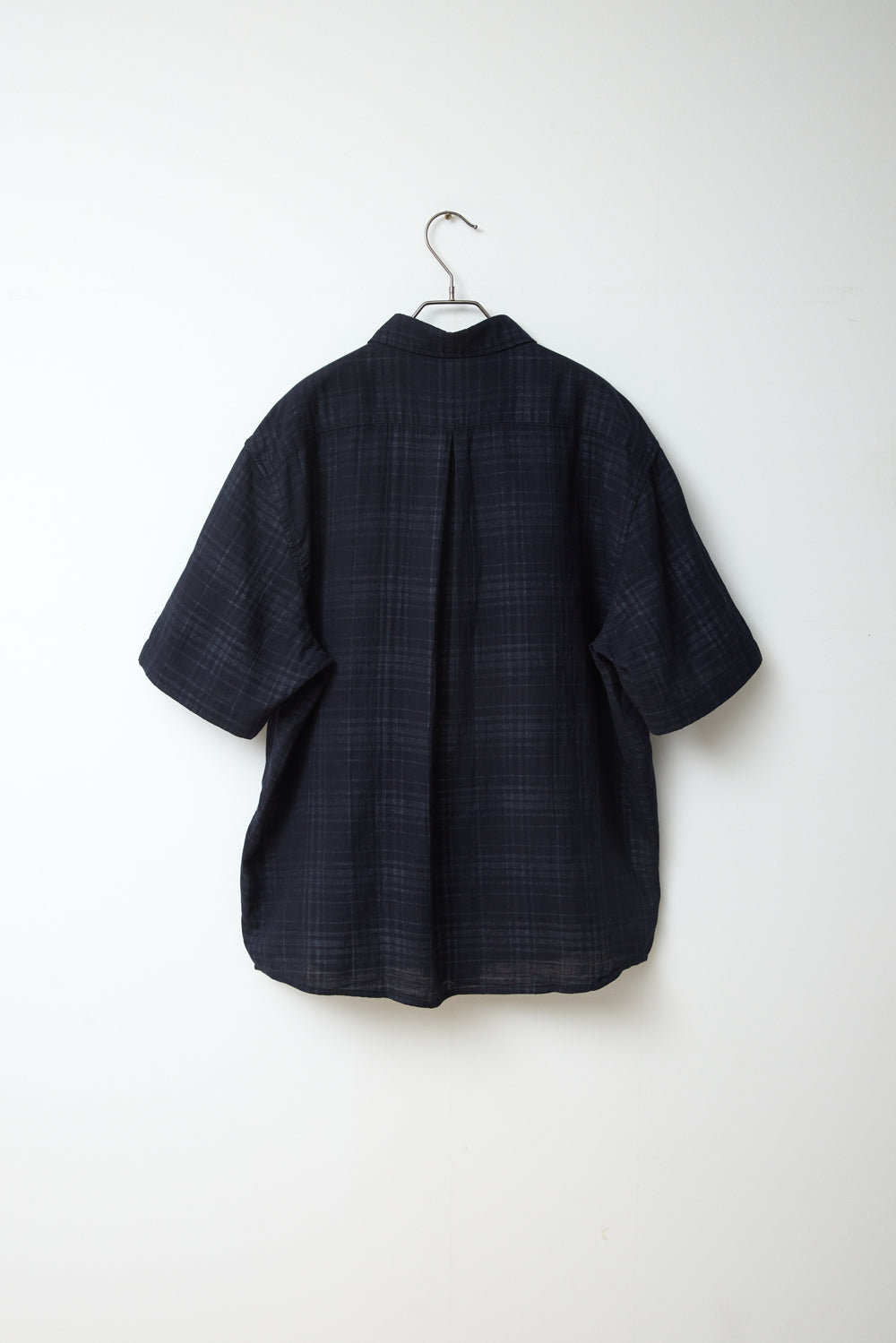 Hatchingroom - Shadow Check Shirt (Dark Navy) product image 4 | TRAB K-Fashion Australia