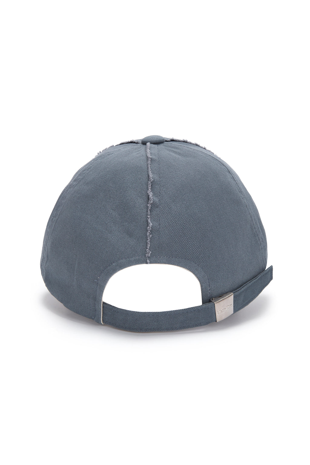 Matin Kim - Square Logo Cutout Ball Cap (Smoke Blue) product image 3 | TRAB K-Fashion Australia