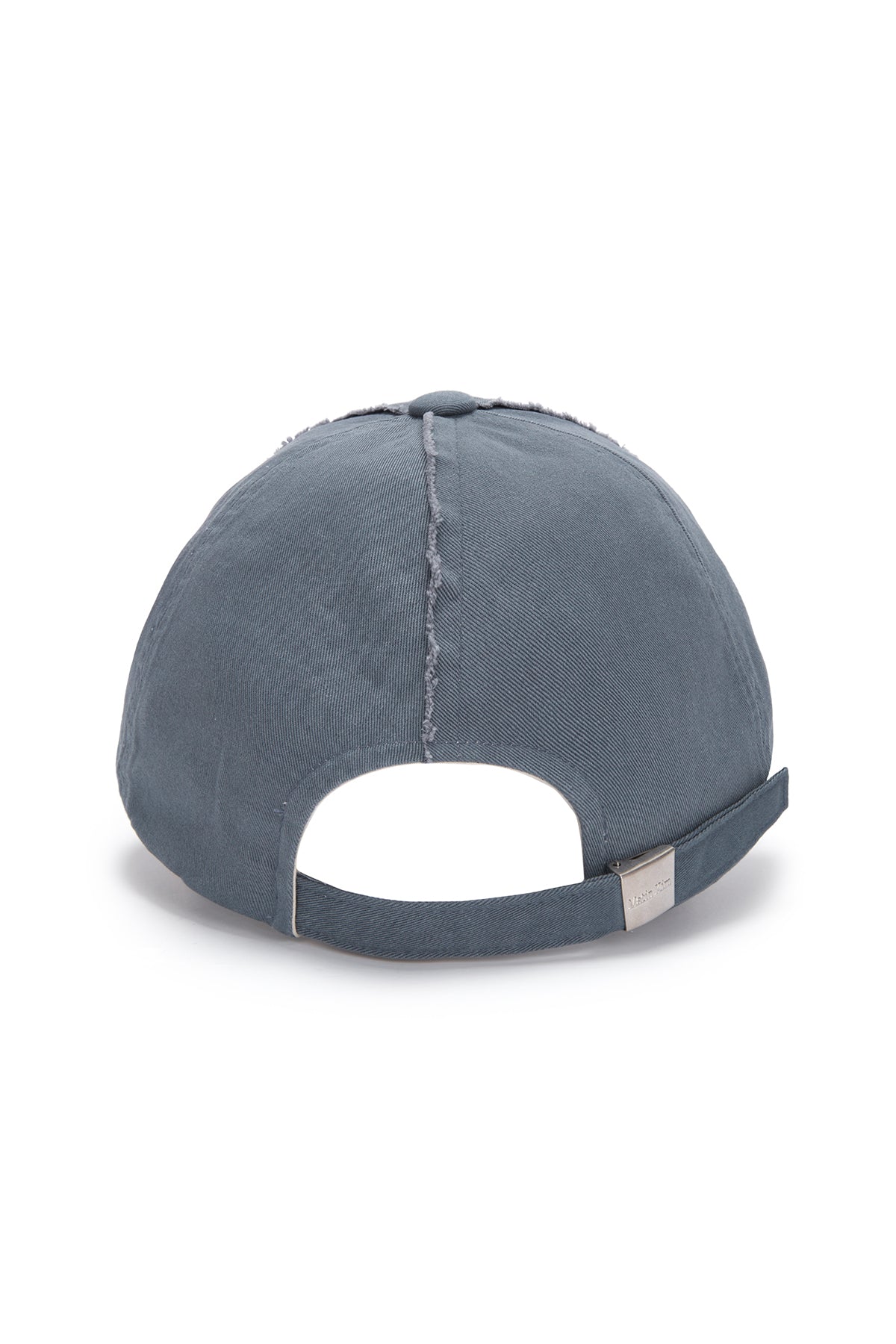 Matin Kim - Square Logo Cutout Ball Cap (Smoke Blue) product image 3 | TRAB K-Fashion Australia