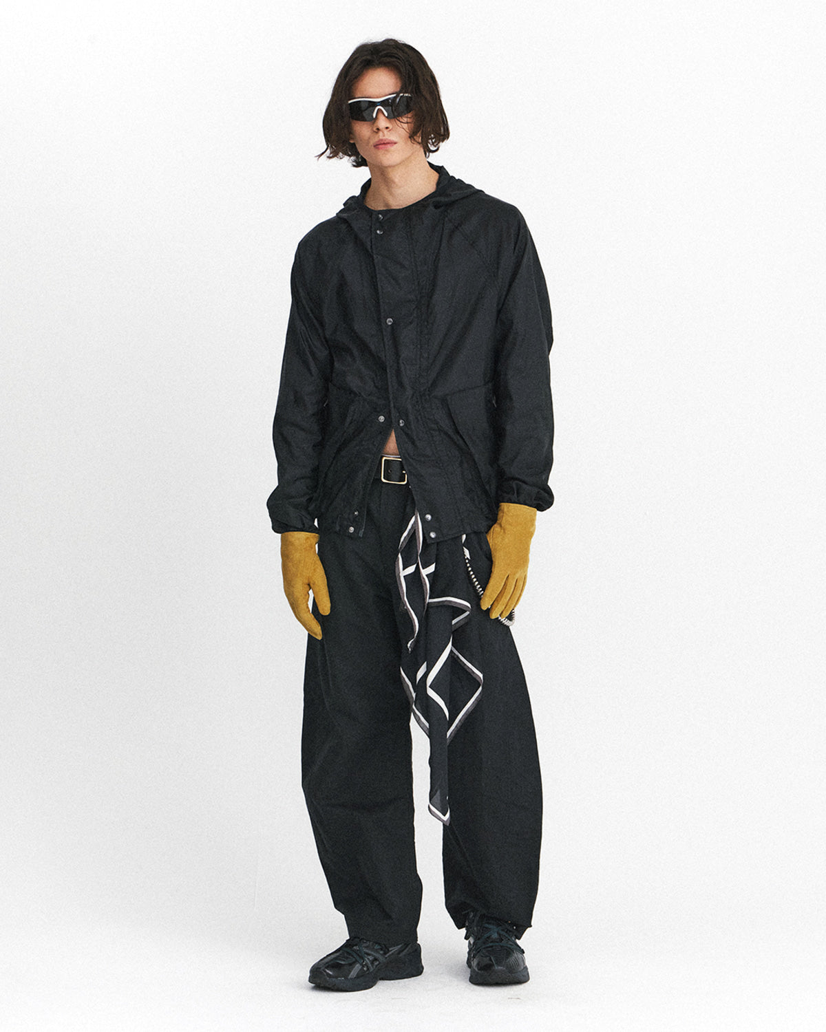 Eastlogue - Wind Block Birdman Jumper (Black Ripstop) product image 4 | TRAB K-Fashion Australia