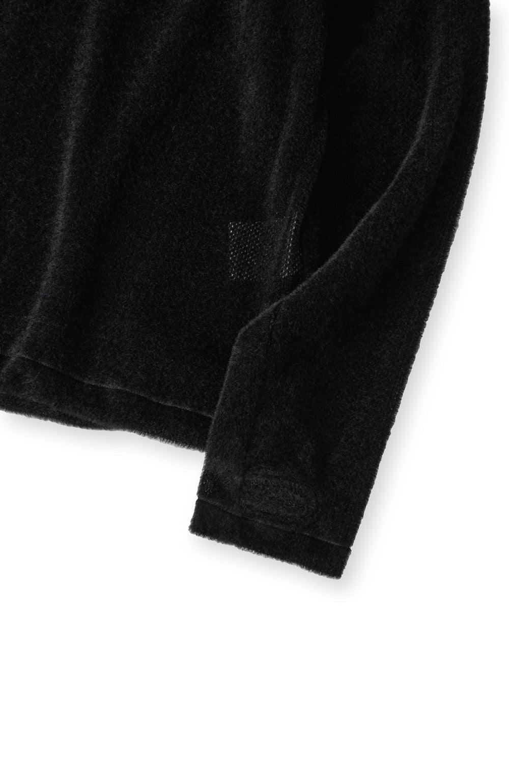 Hatchingroom - Fuzzy Mesh Tee (Black) product image 4 | TRAB K-Fashion Australia