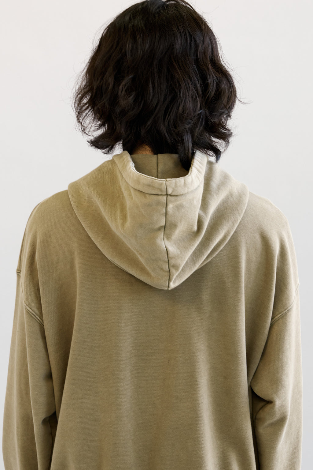 Hatchingroom - Layering Hoodie Washed (Olive) product image 9 | TRAB K-Fashion Australia